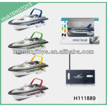 2013 nuevos mini juguetes sin hilos de alta velocidad del barco del rc del canal del estilo 4 mini H111889